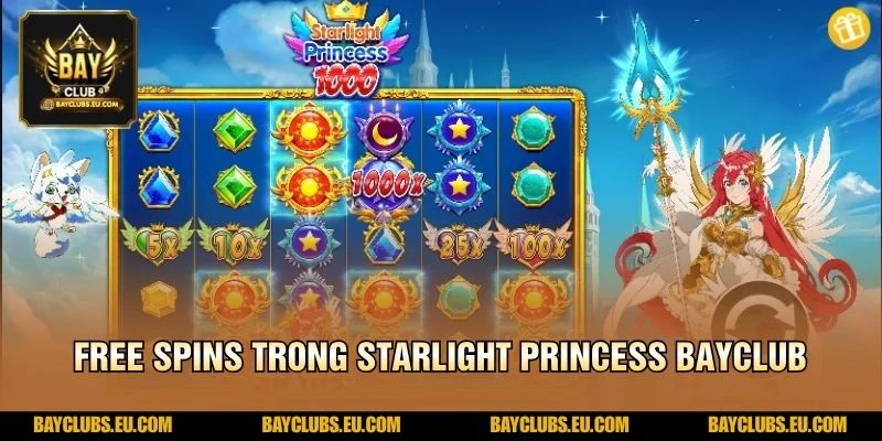 Free Spins trong Starlight Princess BayClub