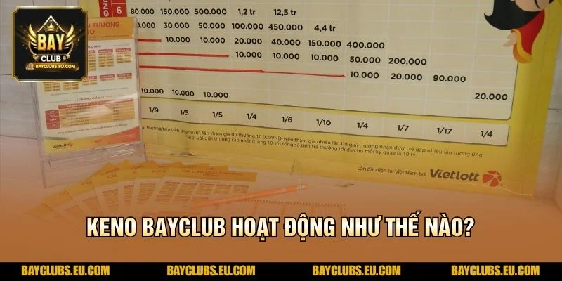Keno BayClub hoạt động như thế nào?